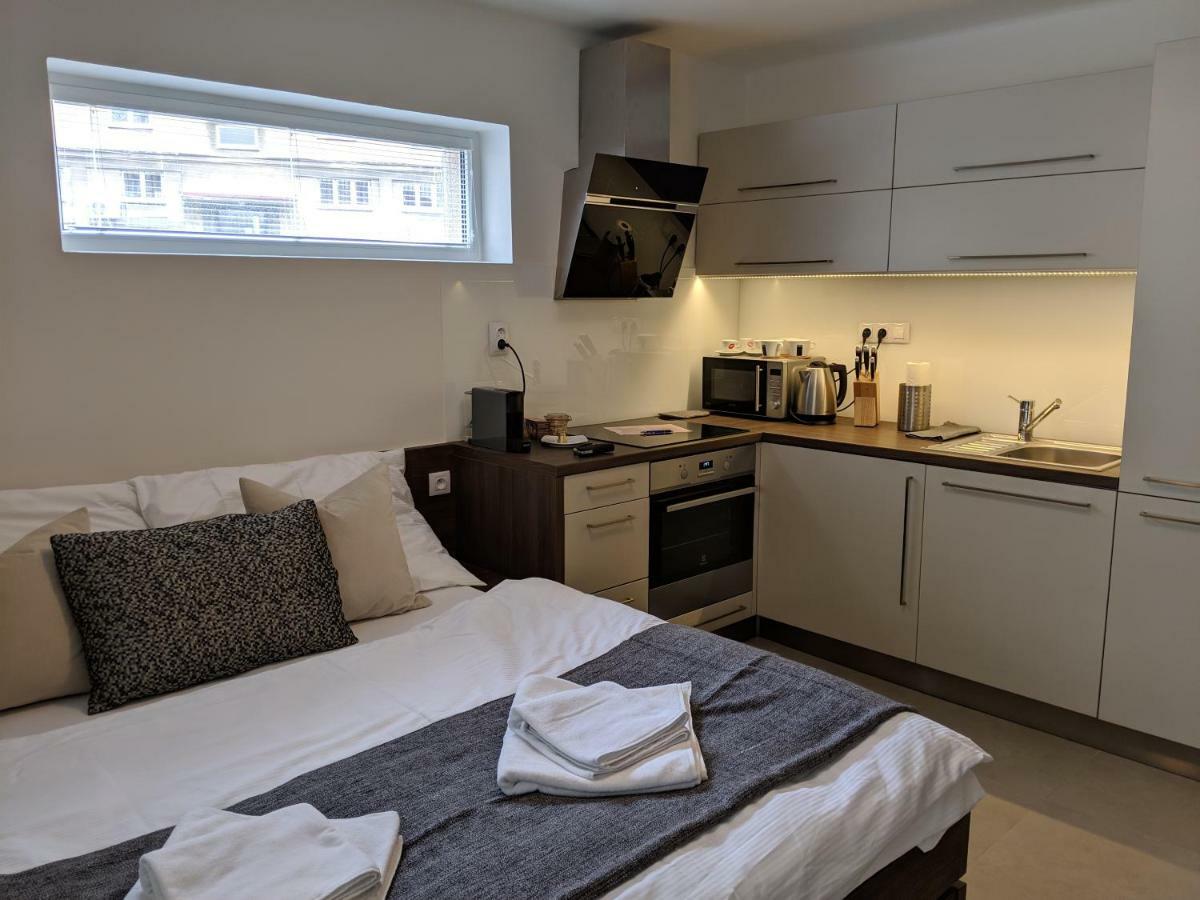 Hradec Králové Ap10 - Apartments 4U Brezinova "Overnight Simply" מראה חיצוני תמונה